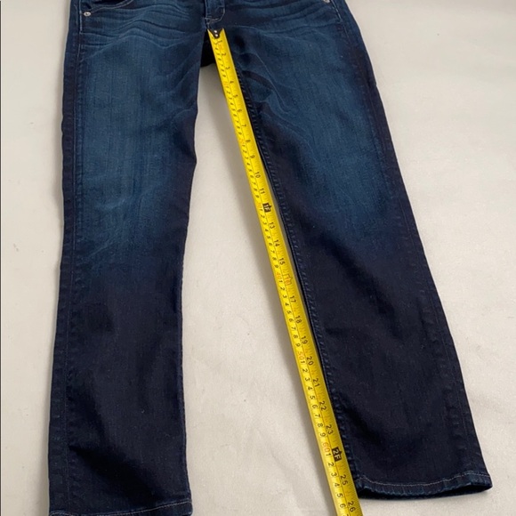 Hudson Collin flap skinny crop blue jeans 26 - Picture 11 of 11